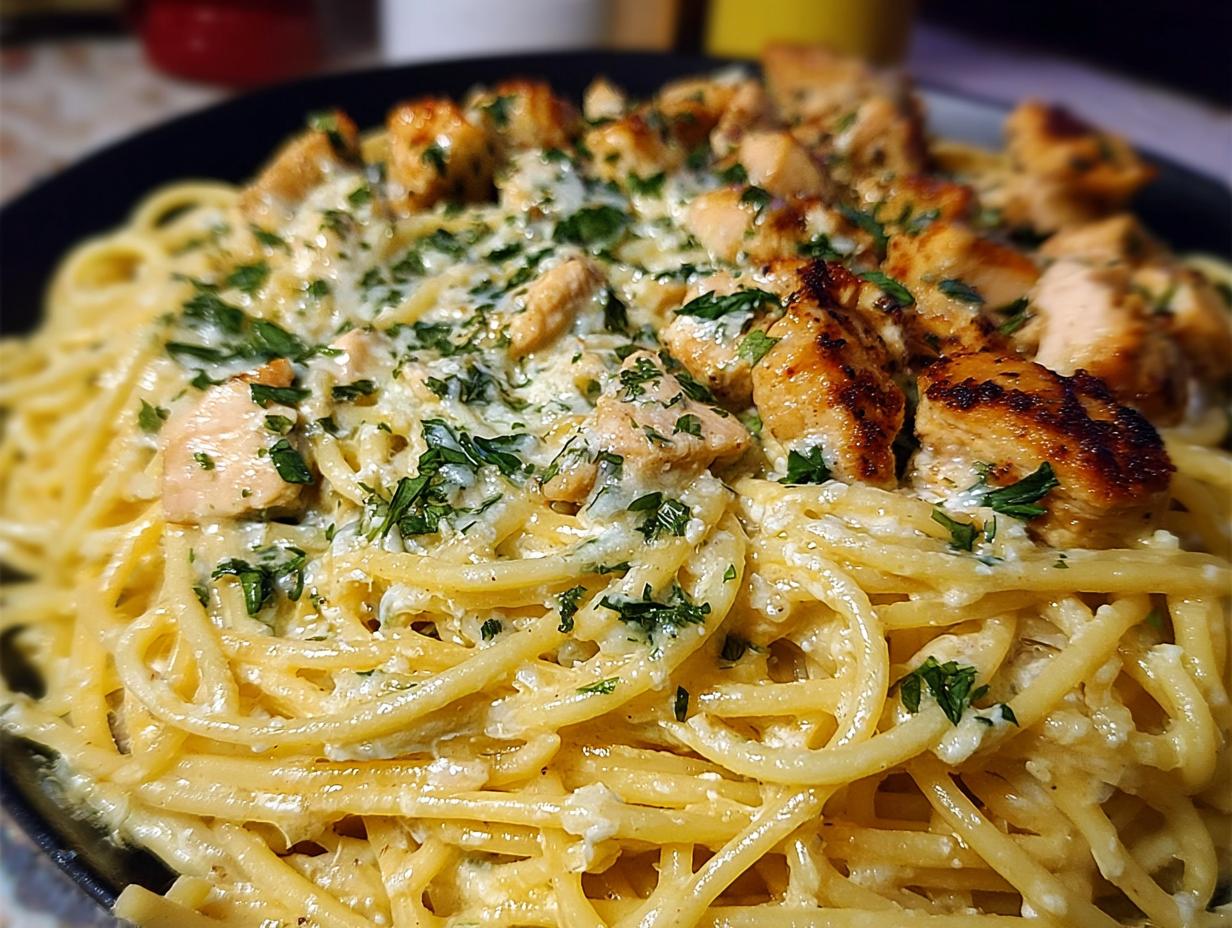 Creamy Velveeta Chicken Spaghetti: 15-Min Prep - Creamy Velveeta Chicken Spaghetti - main visual representation