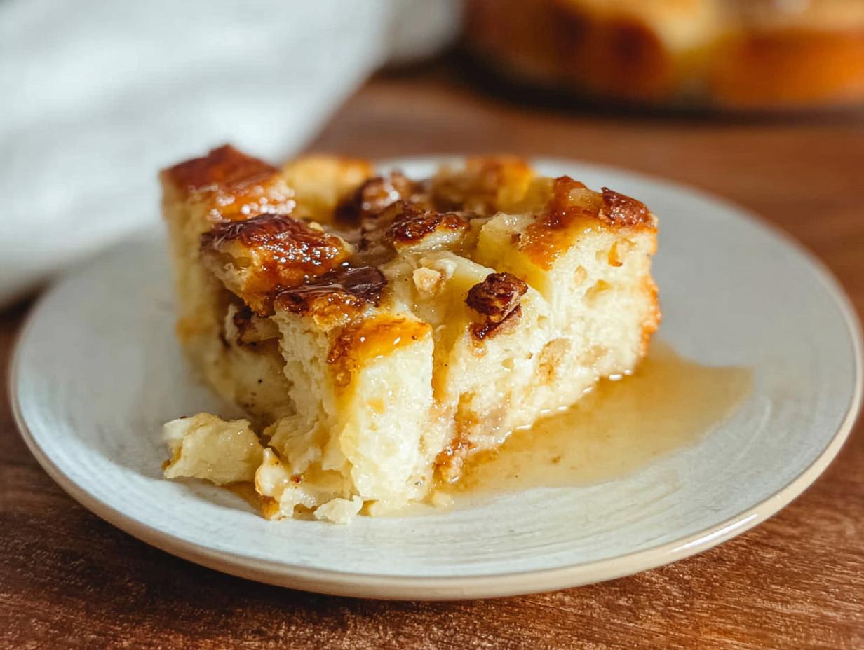 Drunken Bourbon Bread Pudding