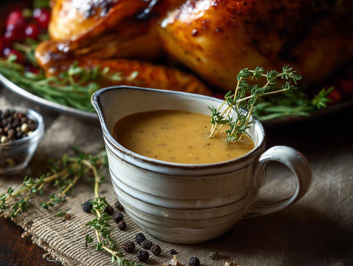 Flavorful Turkey Gravy