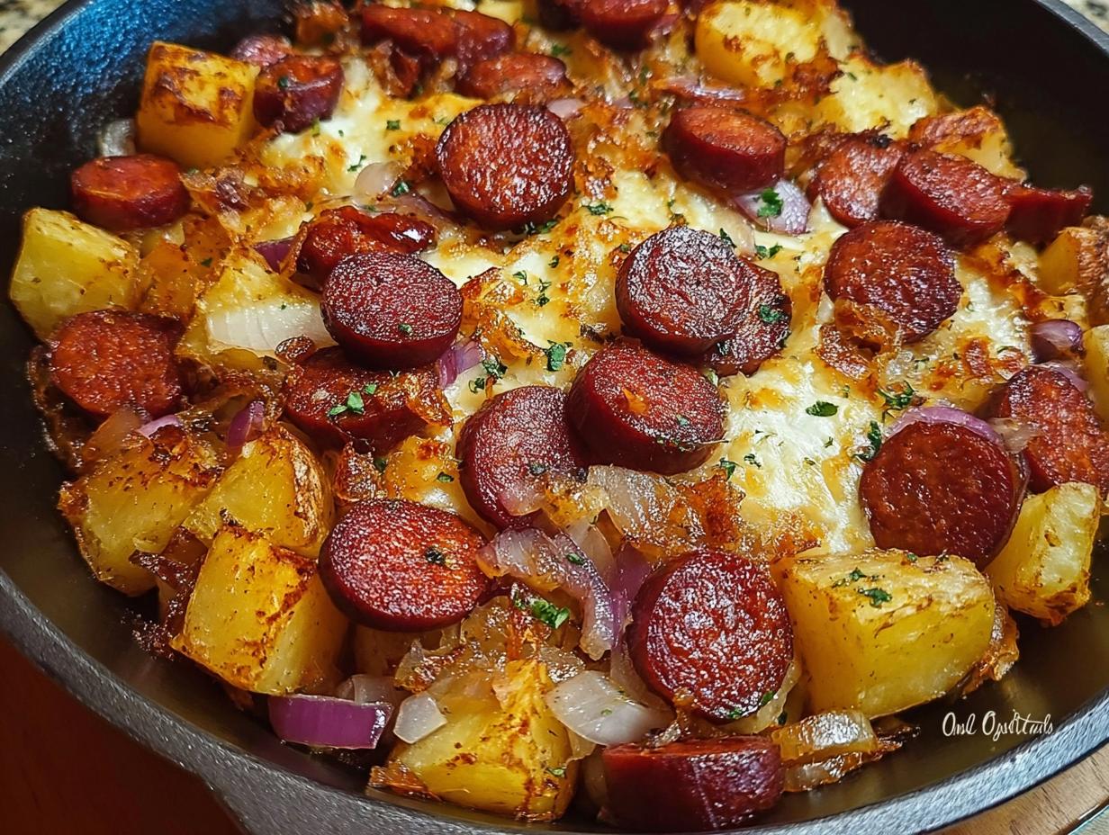 Amazing Fried Potatoes Onions Smoked in 30 Minutes - Fried Potatoes Onions Smoked - serving suggestion