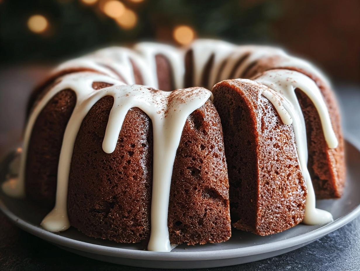 Gingerbread Bundt Cake