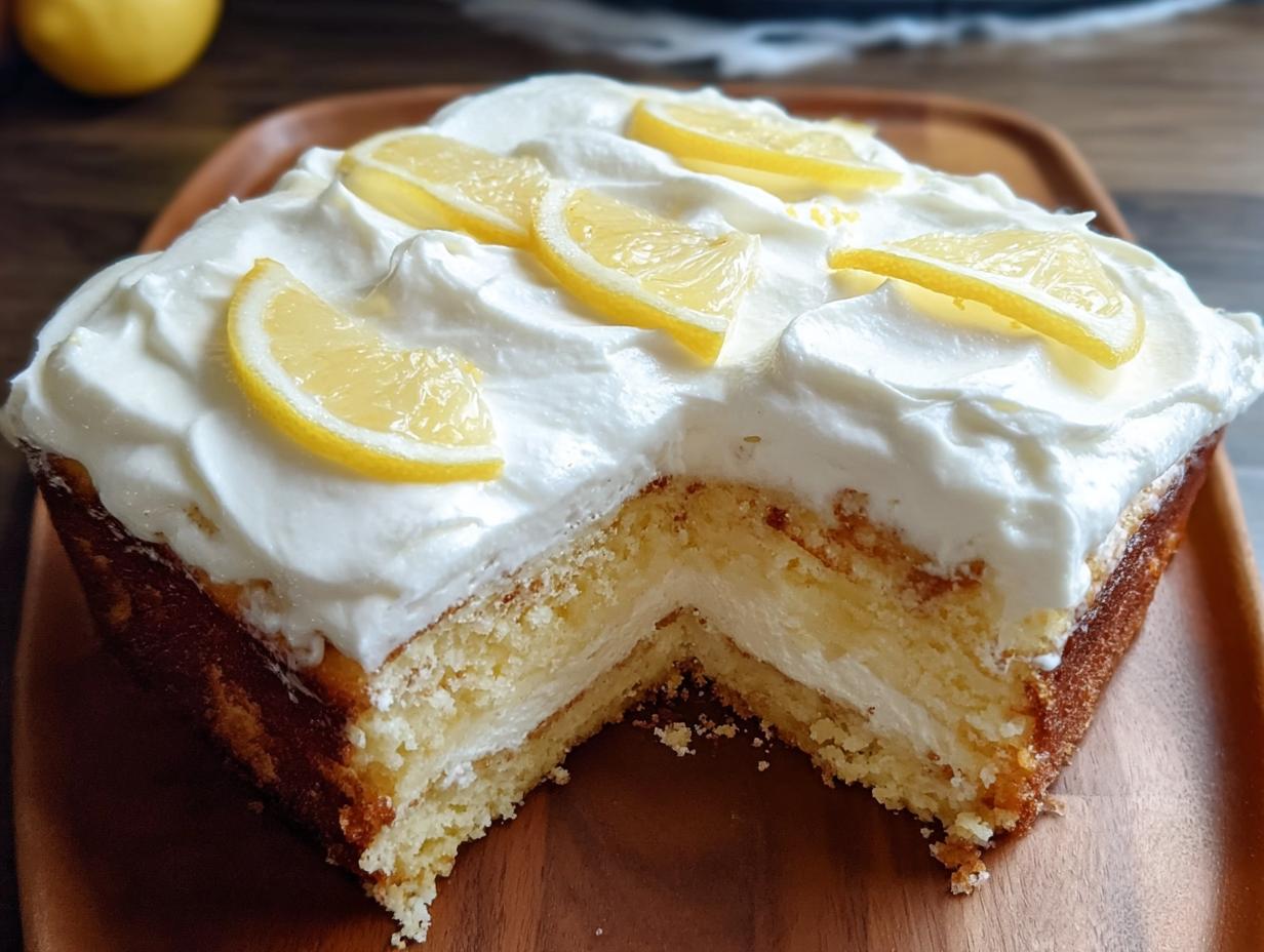 Lemon Refrigerator Cake