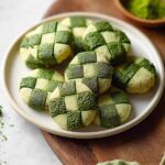 Matcha Checkerboard Cookies
