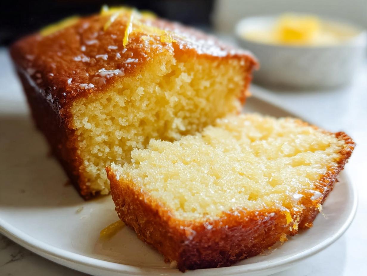 Moist Fluffy Lemon Yogurt