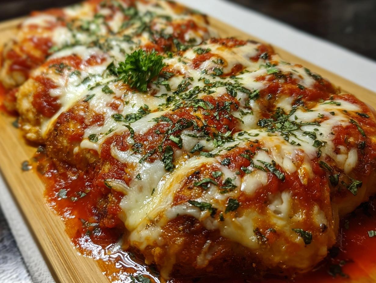 Mozzarella Chicken Bake
