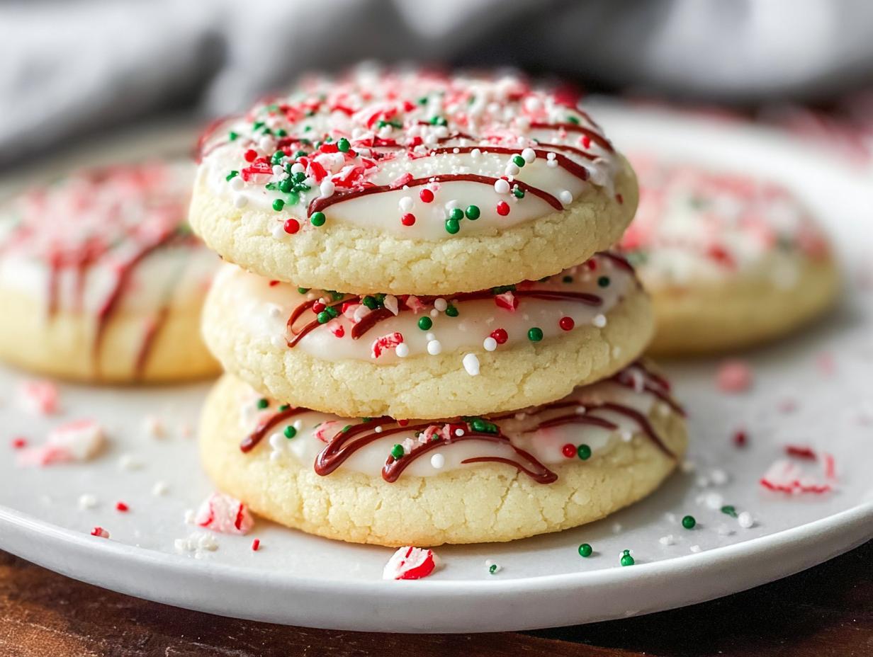 Amazing Peppermint Sugar Cookies: Easy Festivity - Peppermint Sugar Cookies - additional detail