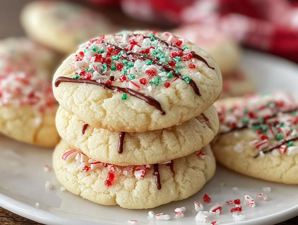 Amazing Peppermint Sugar Cookies: Easy Festivity - Peppermint Sugar Cookies - additional detail