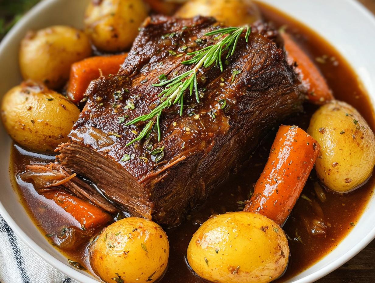 Flavorful Pot Roast: Tender in 3 Hours - Pot Roast - additional detail