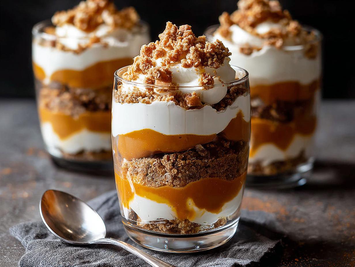Pumpkin Crunch Parfaits