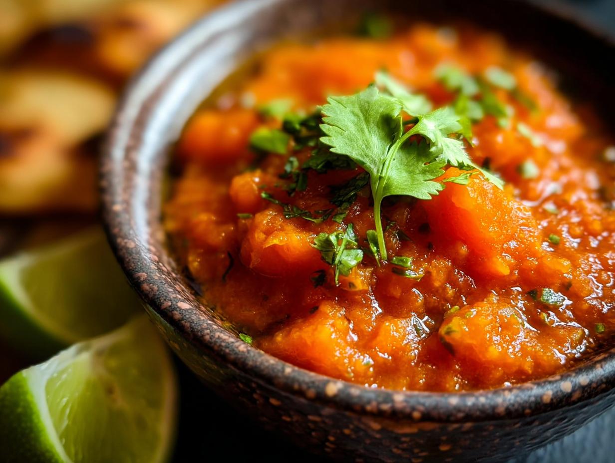 Pumpkin Salsa: 1 Delicious Fall Flavor 4 Pumpkin Salsa: 1 Delicious Fall Flavor - Pumpkin Salsa - additional detail