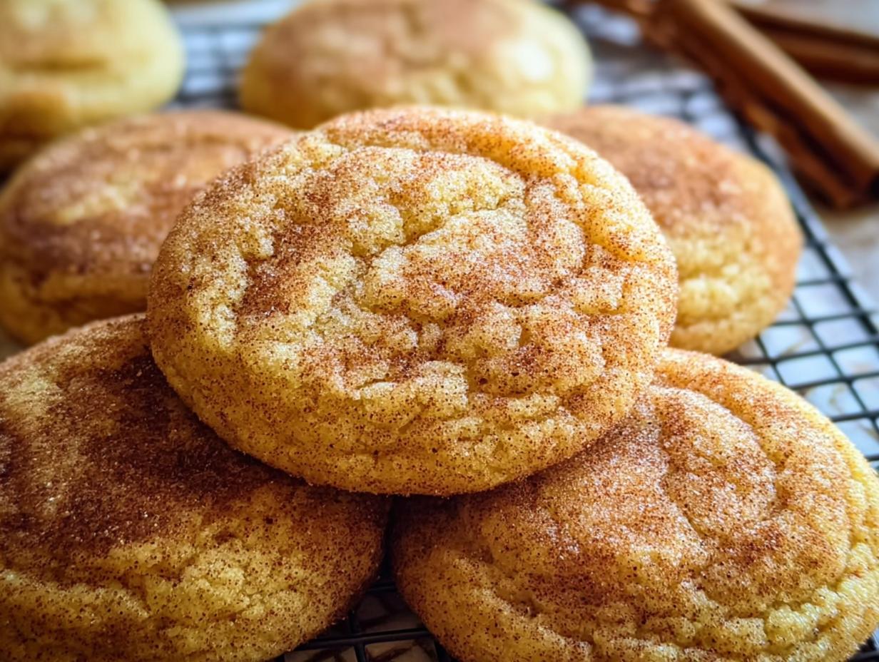 Pumpkin Snickerdoodles Cookie