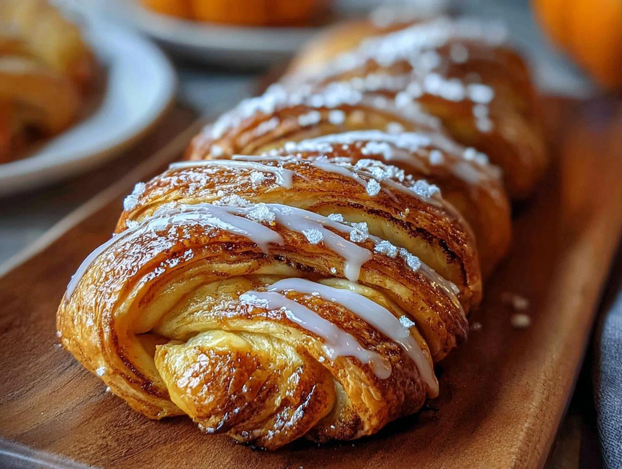 Pumpkin Twist Pastry