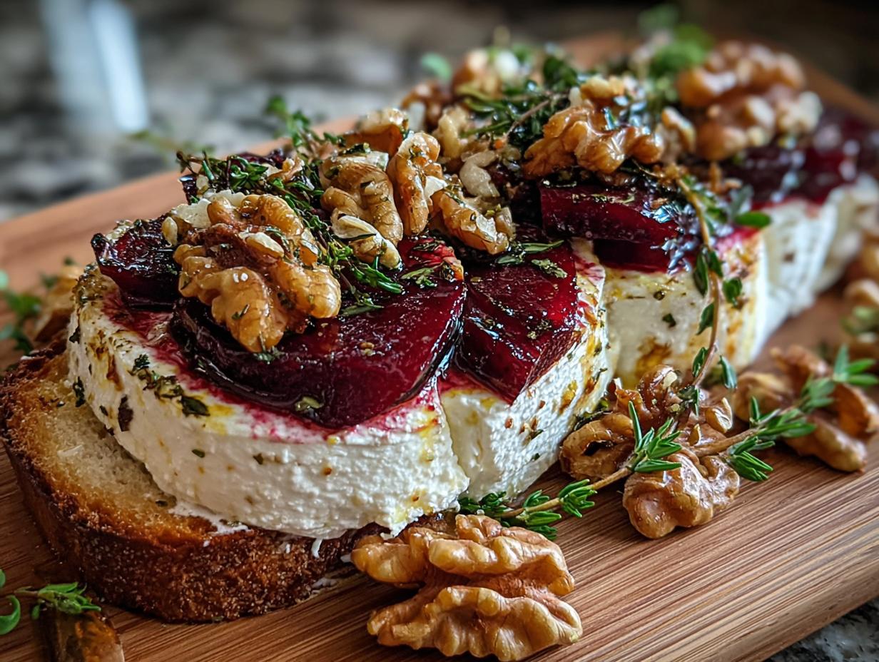 Amazing Roasted Beet Goat Cheese: 1 Sweet Bite - Roasted Beet Goat Cheese - additional detail
