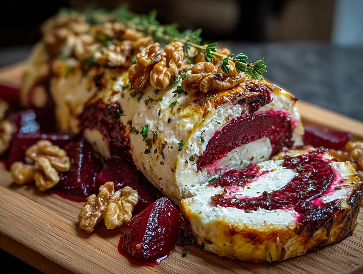 Roasted Beet Goat Cheese