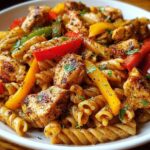 Roasted Pepper Chicken Pasta