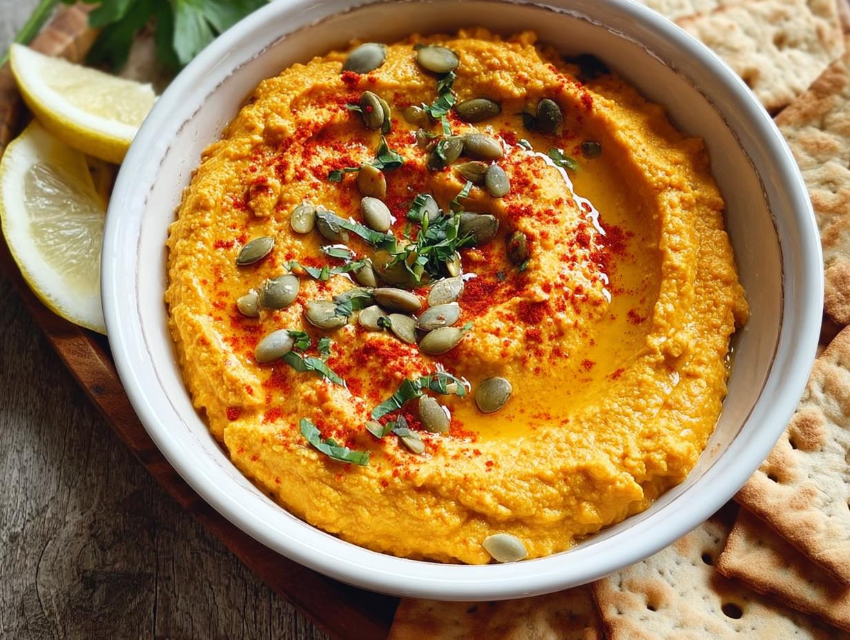 Roasted Pumpkin Hummus
