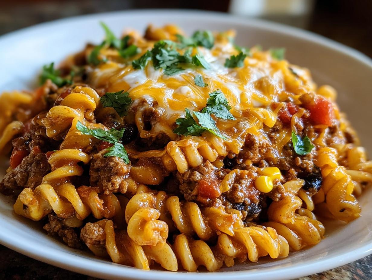 Slow Cooker Taco Pasta: Easy 1-Pot Dinner 4 Slow Cooker Taco Pasta: Easy 1-Pot Dinner - Slow Cooker Taco Pasta - main visual representation