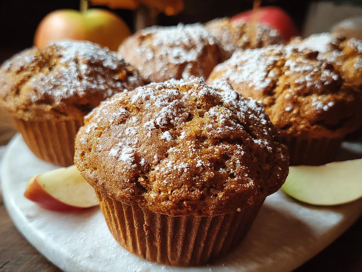 Spiced Apple Muffins Breakfast