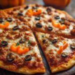 Spooky Pumpkin Pizza