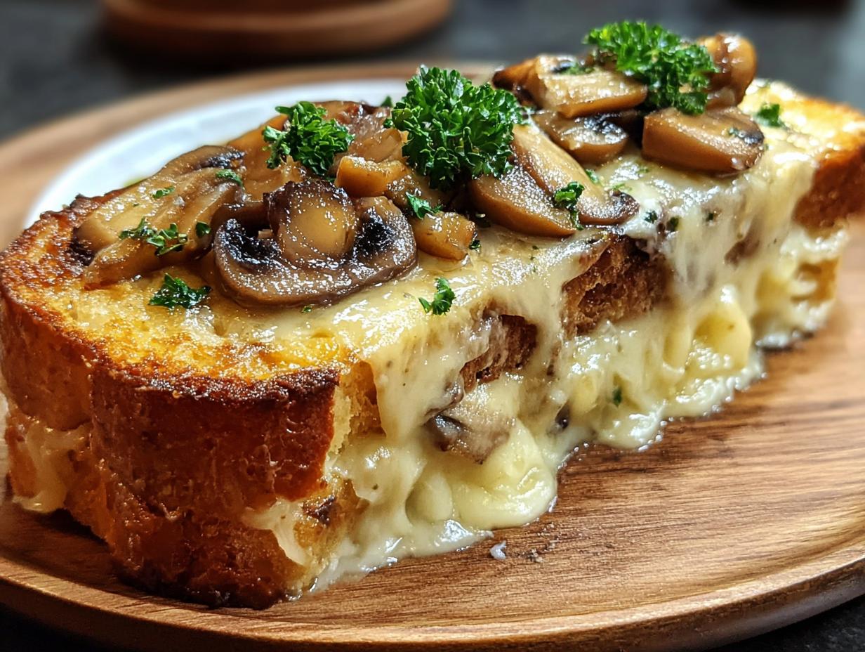 Ultimate Swiss Mushroom Melt Comfort 1 - Swiss Mushroom Melt Comfort - additional detail