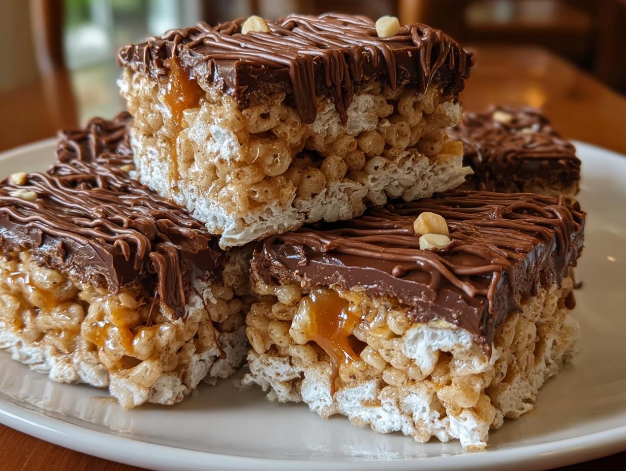 Turtle Rice Krispie Treats