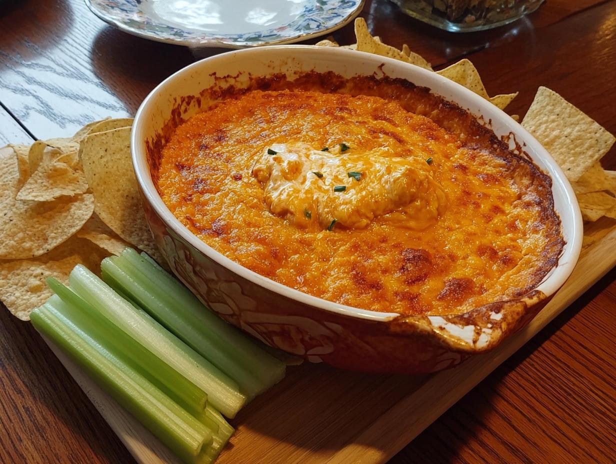 Unforgettable Buffalo Chicken Dip: Simply Amazing - Unforgettable Buffalo Chicken Dip - additional detail