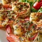 Baked Jumbo Shrimp Stuffed