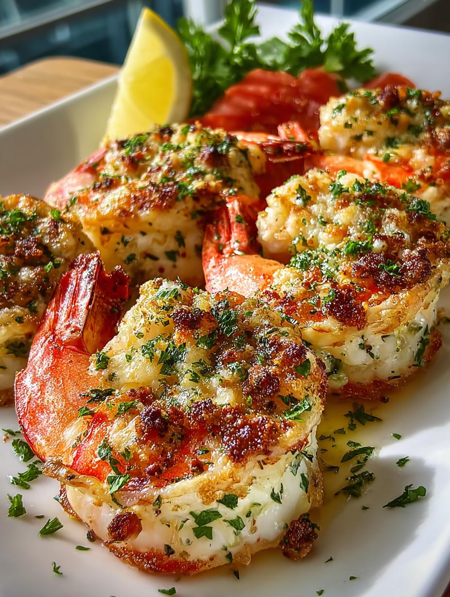 Baked Jumbo Shrimp Stuffed with Crabmeat Will Impress You - Baked Jumbo Shrimp Stuffed - additional detail