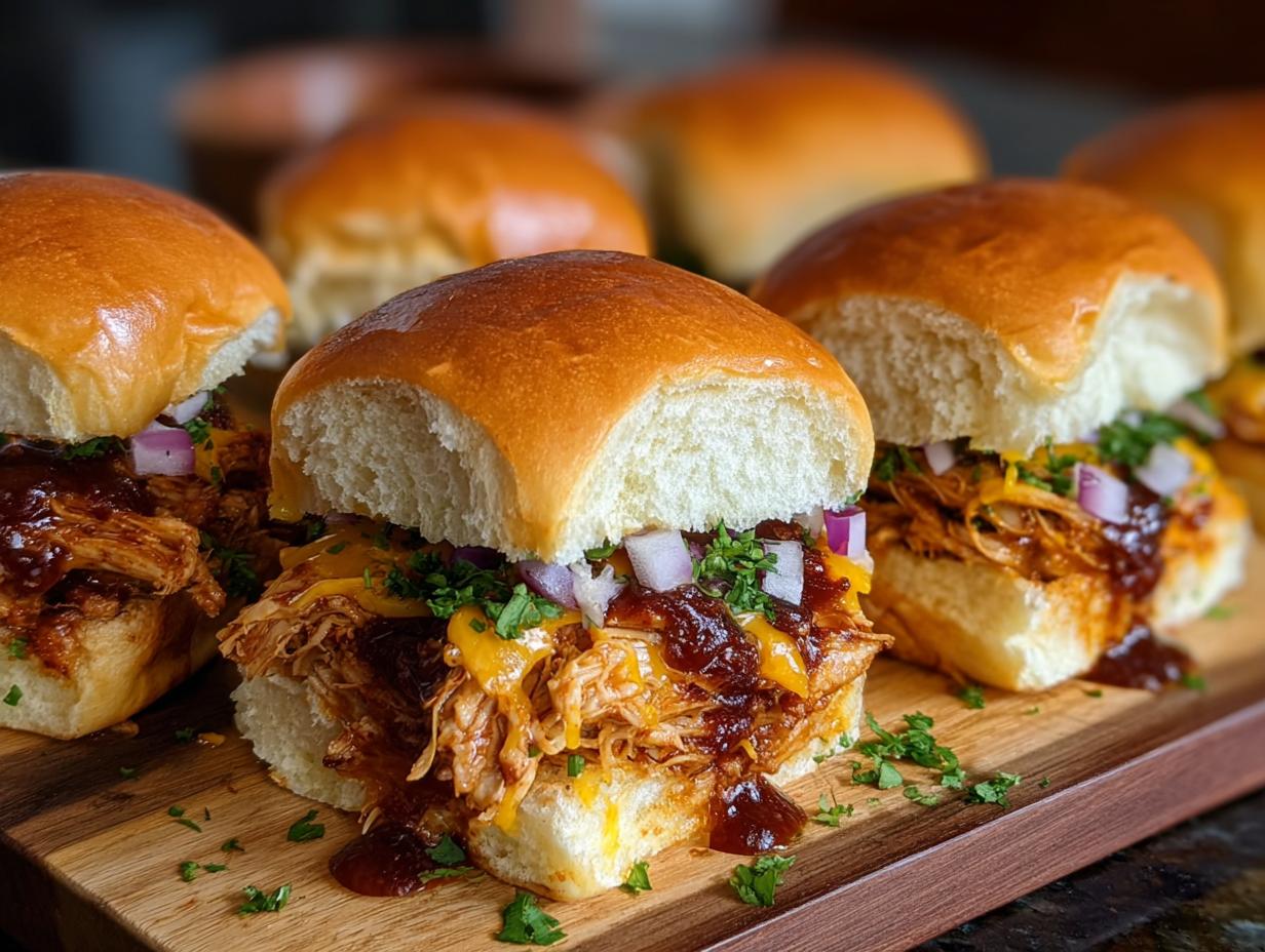 Bbq Chicken Slider Buns
