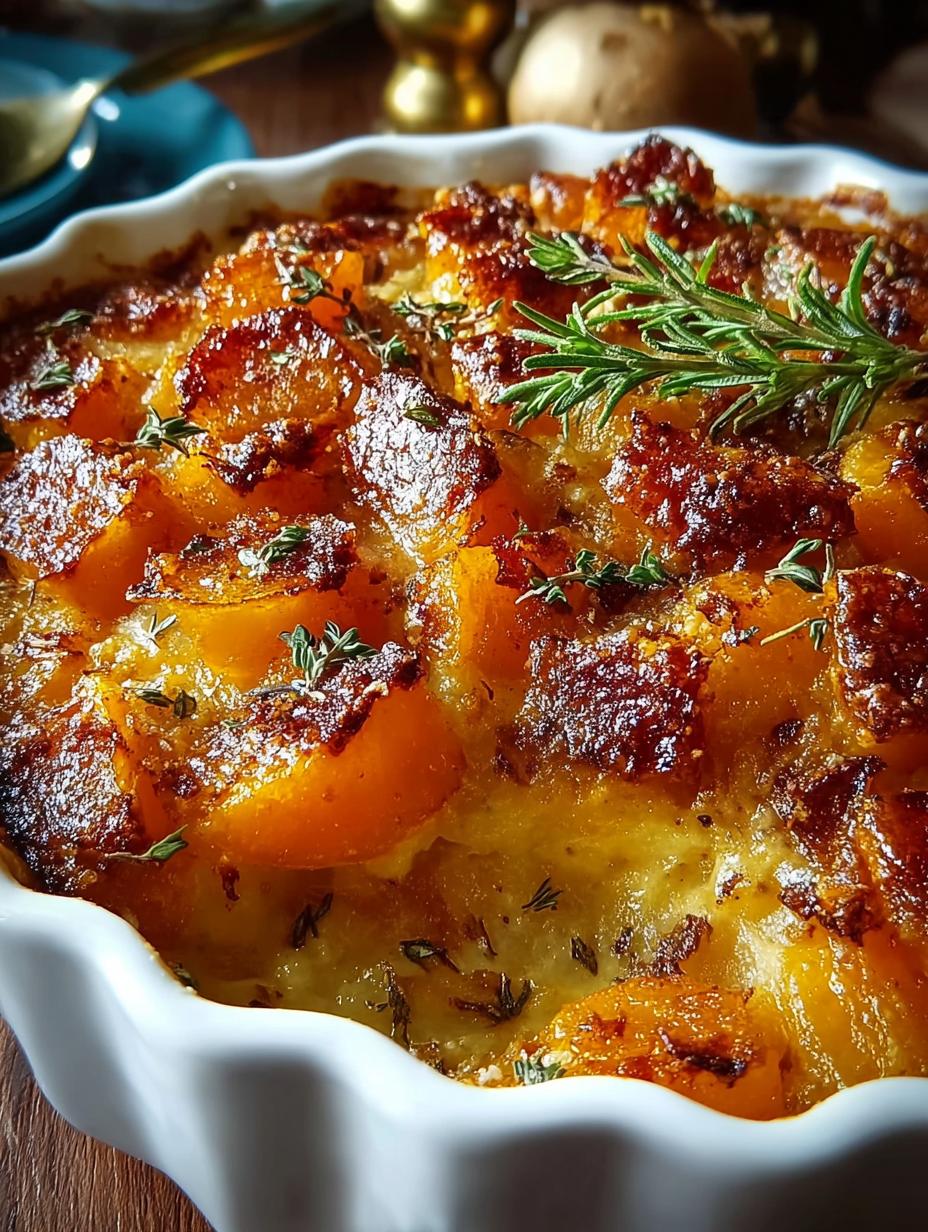 Butternut Squash Apple Bake