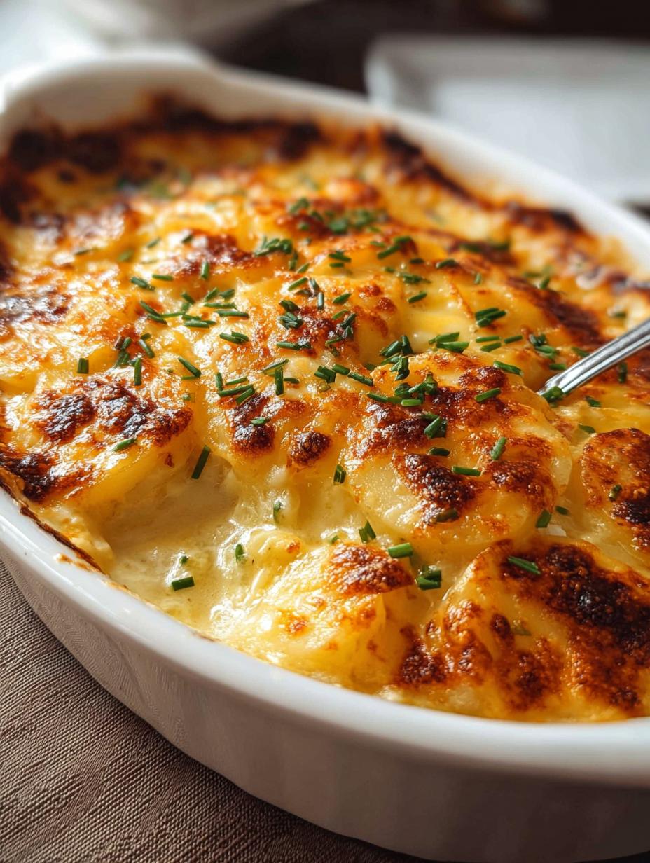 Ultimate Cheesy Scalloped Potatoes: 1 Amazing Recipe 4 Ultimate Cheesy Scalloped Potatoes: 1 Amazing Recipe - Cheesy Scalloped Potatoes - main visual representation