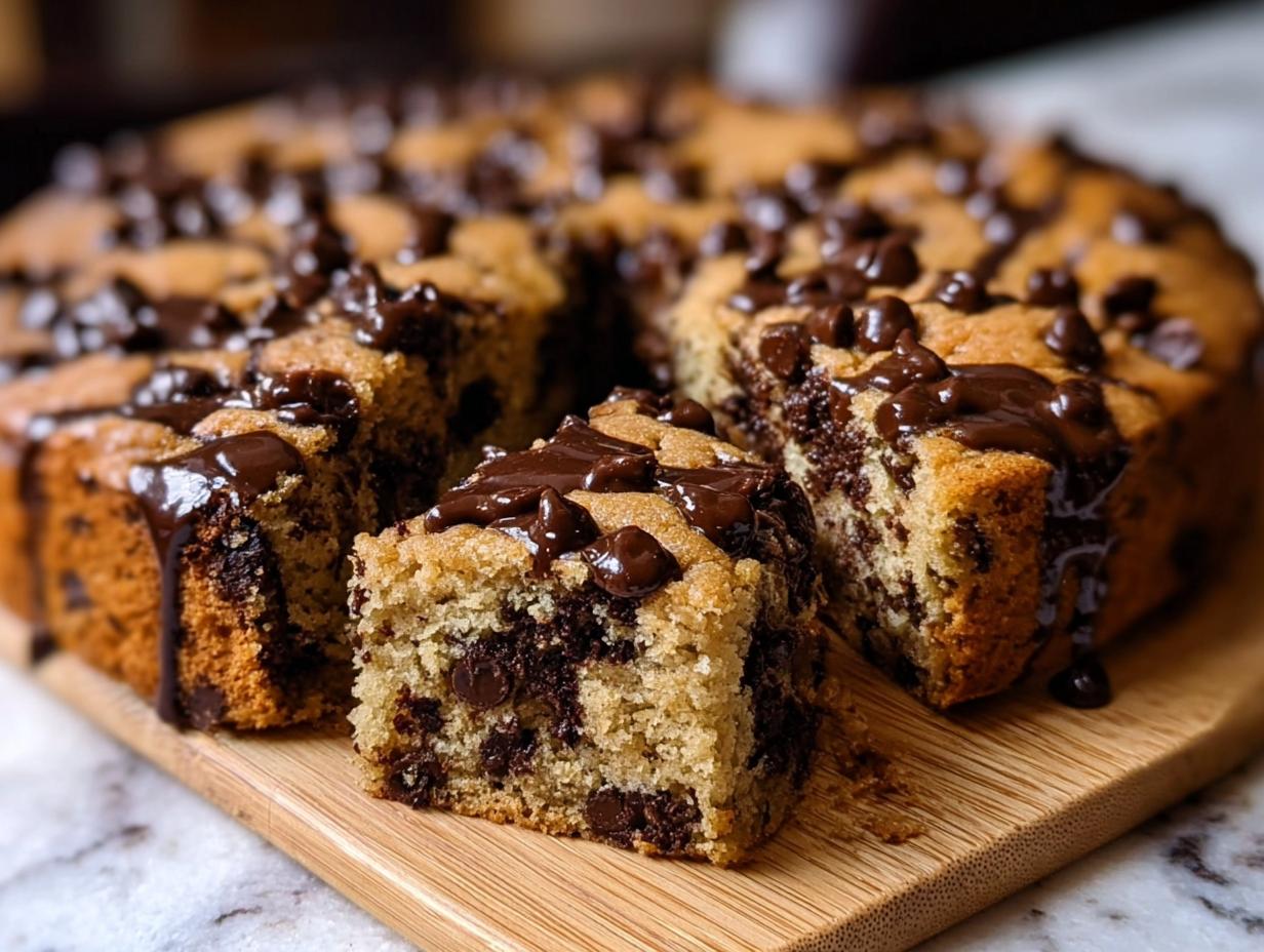 Chocolate Chip Cookie Cake