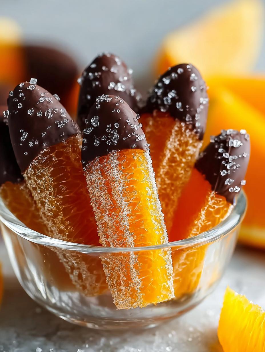 Chocolate Covered Orange Peels: 7 Irresistible Treats - Chocolate Covered Orange Peels - main visual representation