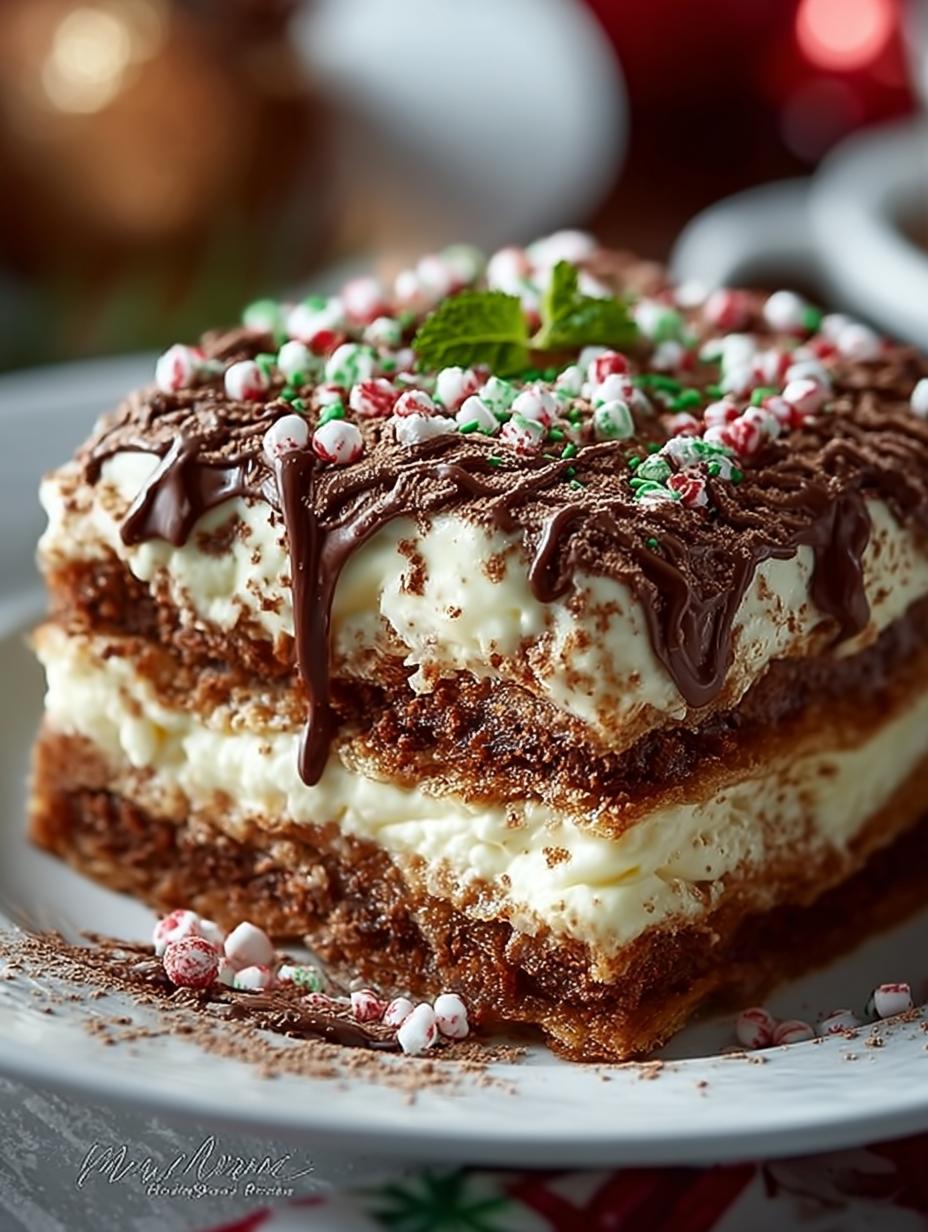Delicious Christmas Cookie Lasagna Recipe to Try - Christmas Cookie Lasagna - main visual representation