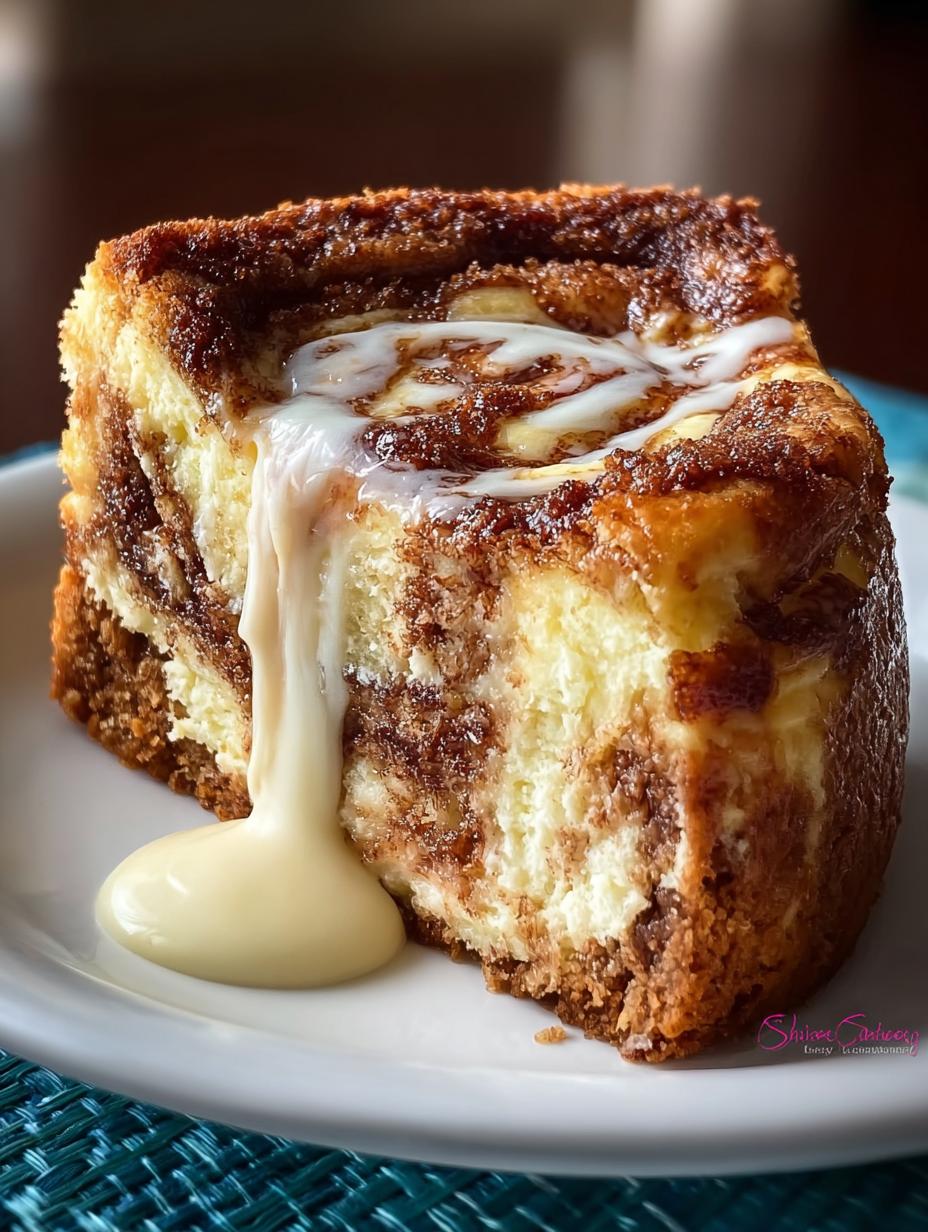 Delicious Cinnamon Roll Cheesecake Recipe for Everyone - Cinnamon Roll Cheesecake - additional detail