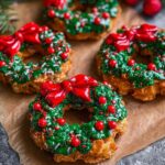 Cornflake Christmas Wreath Cookies