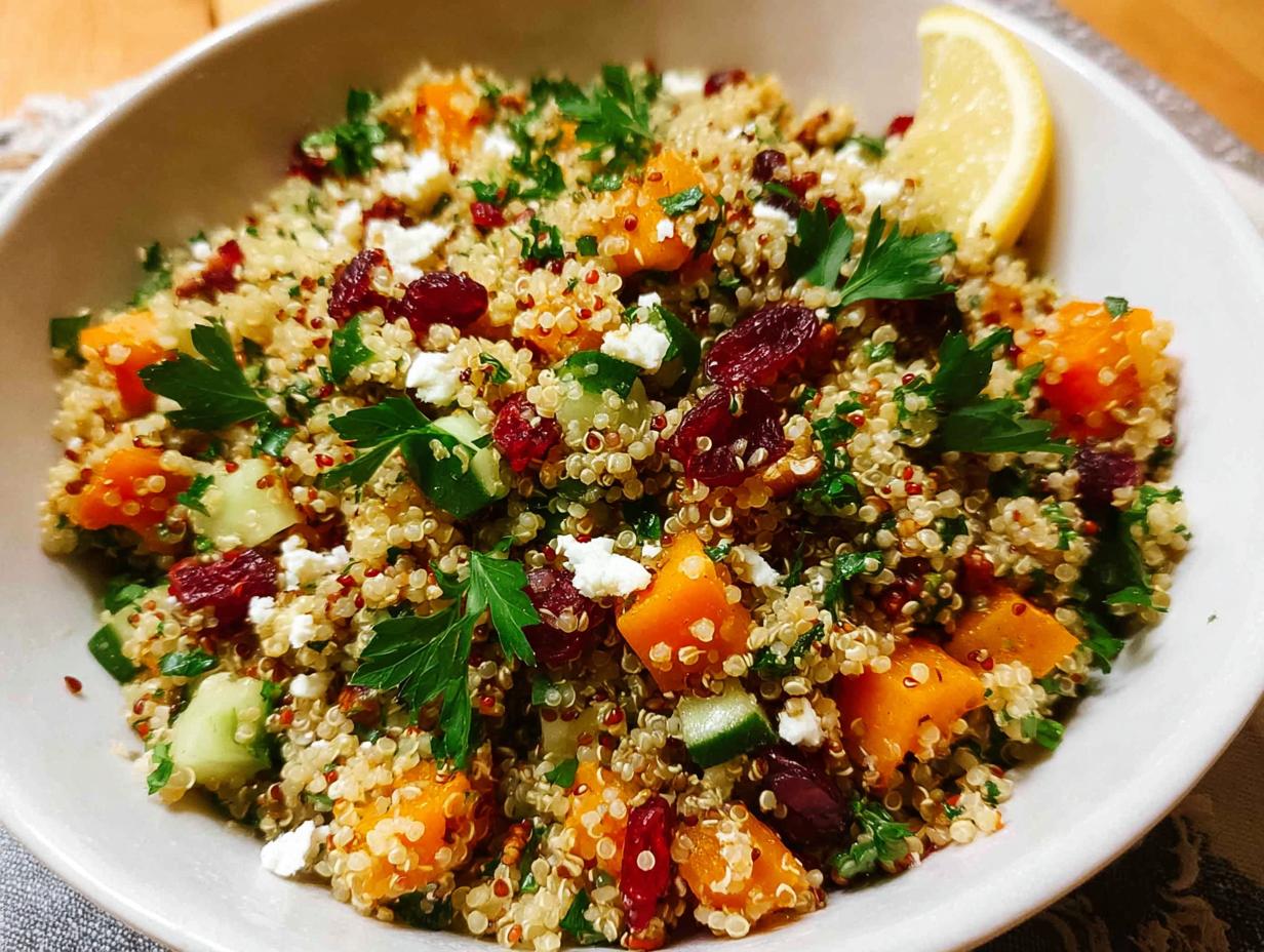 Cosmic Quinoa Salad: A Stellar Flavor Burst 5 Cosmic Quinoa Salad: A Stellar Flavor Burst - Cosmic Quinoa Salad - additional detail