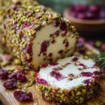 Cranberry Pistachio Cheese