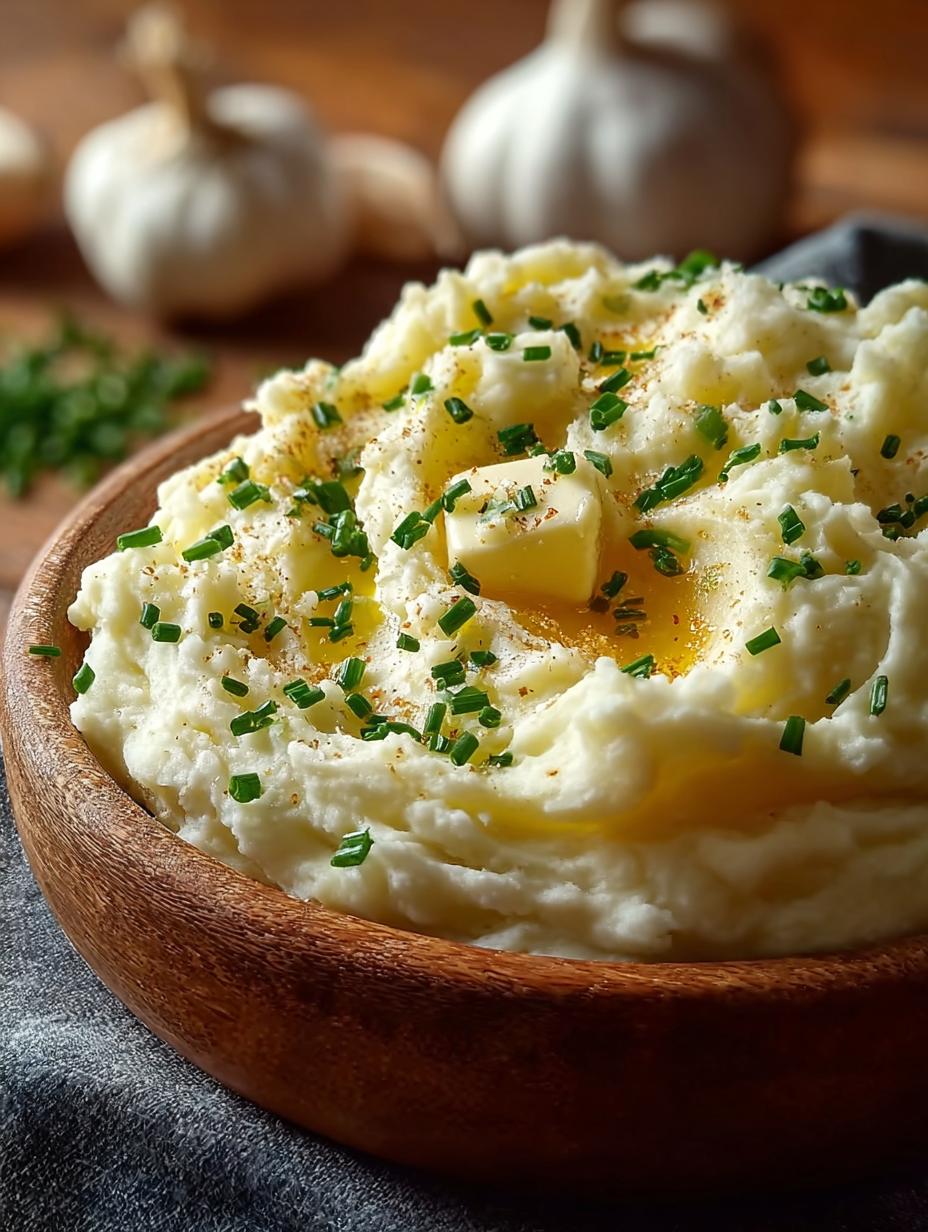 Creamy Garlic Mashed Potatoes