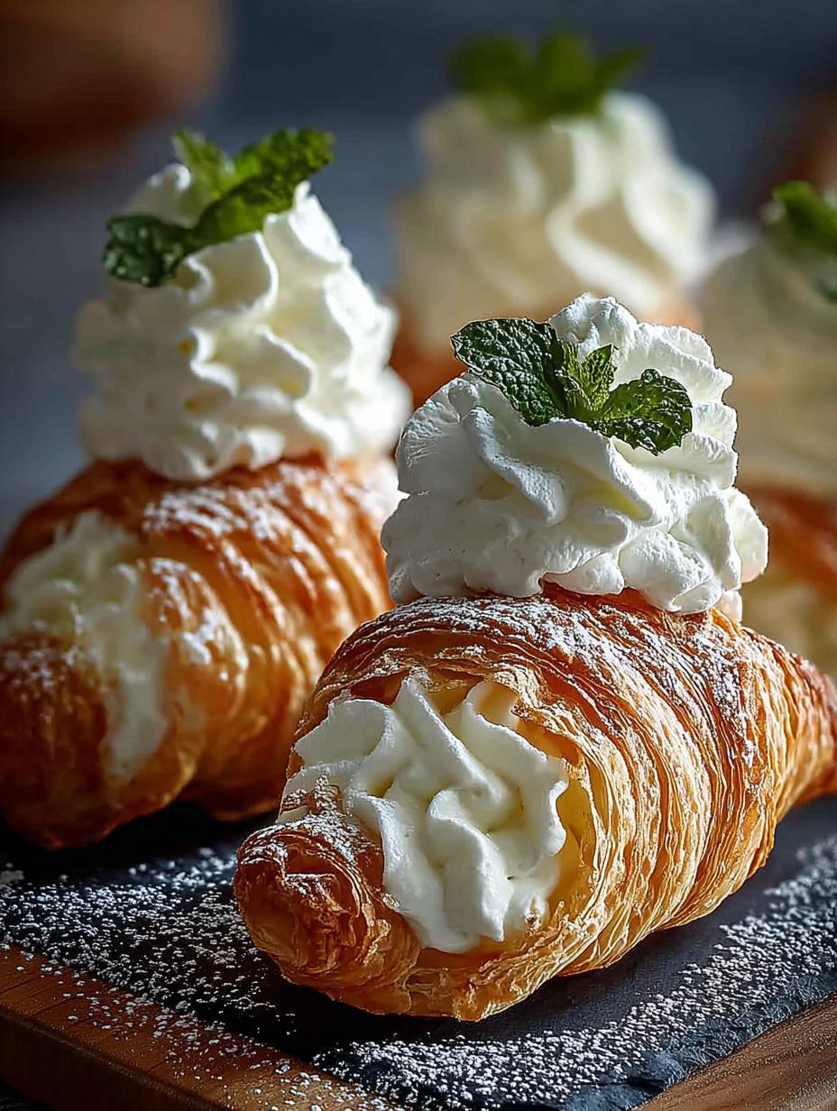 Creamy Mascarpone Horns: 12 Irresistible Sweet Treats 5 Creamy Mascarpone Horns
