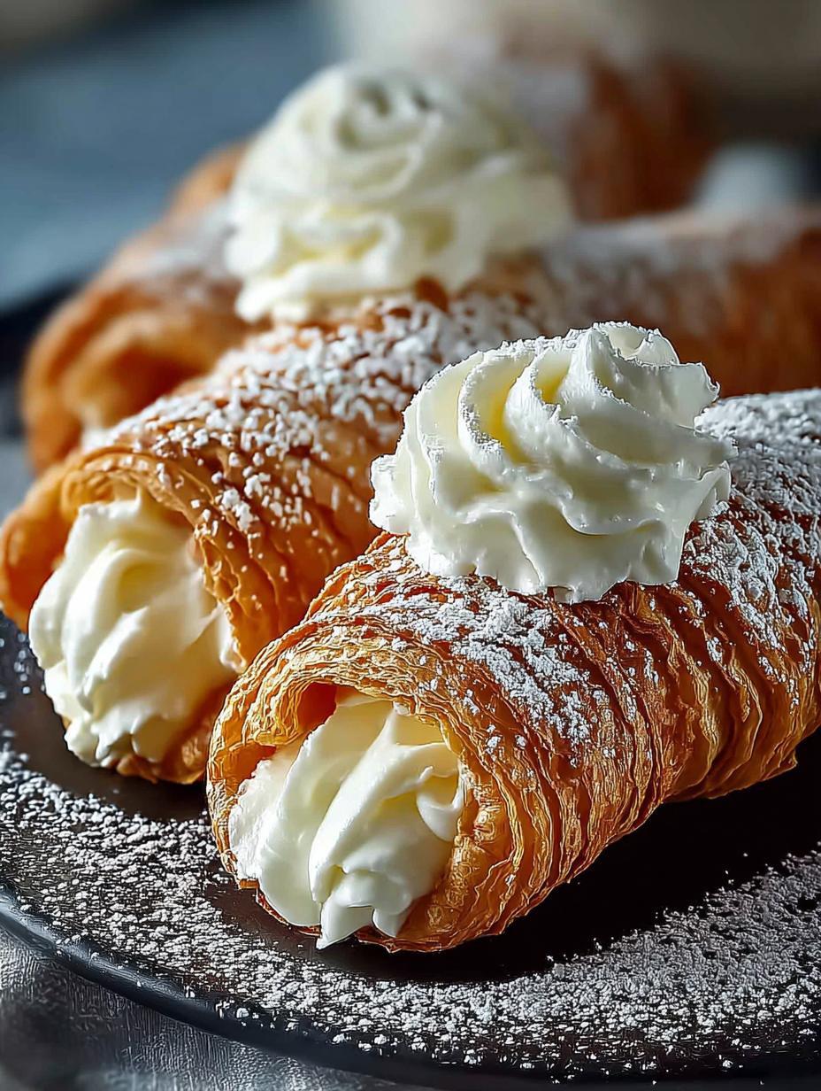 Creamy Mascarpone Horns: 12 Irresistible Sweet Treats 6 Ingredients for Creamy Mascarpone Horns