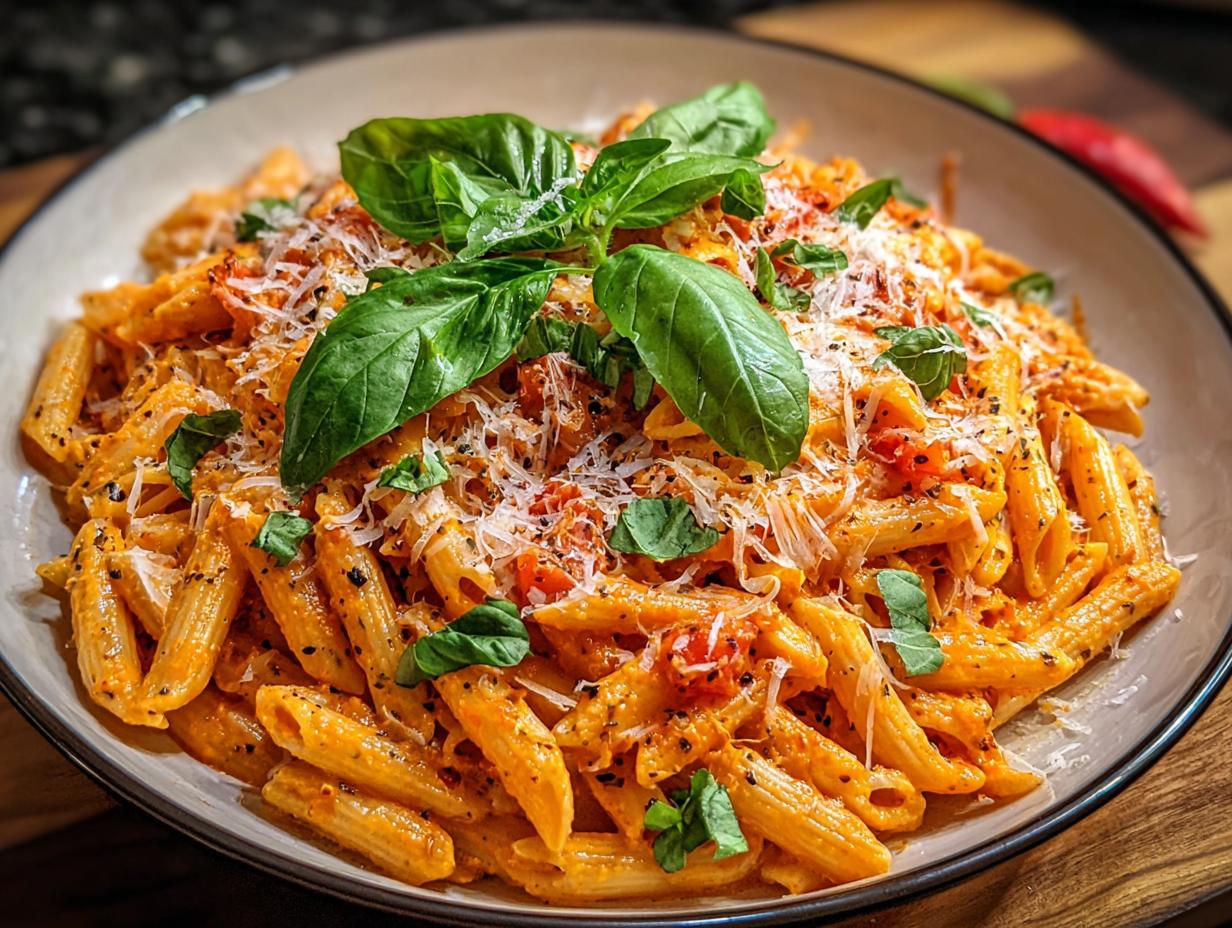 Creamy Tomato Garlic Pasta