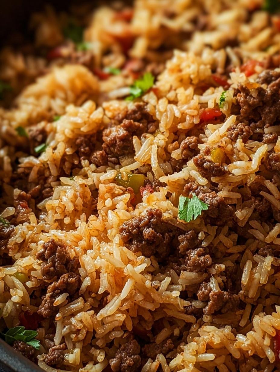 Dirty Rice Ground Beef