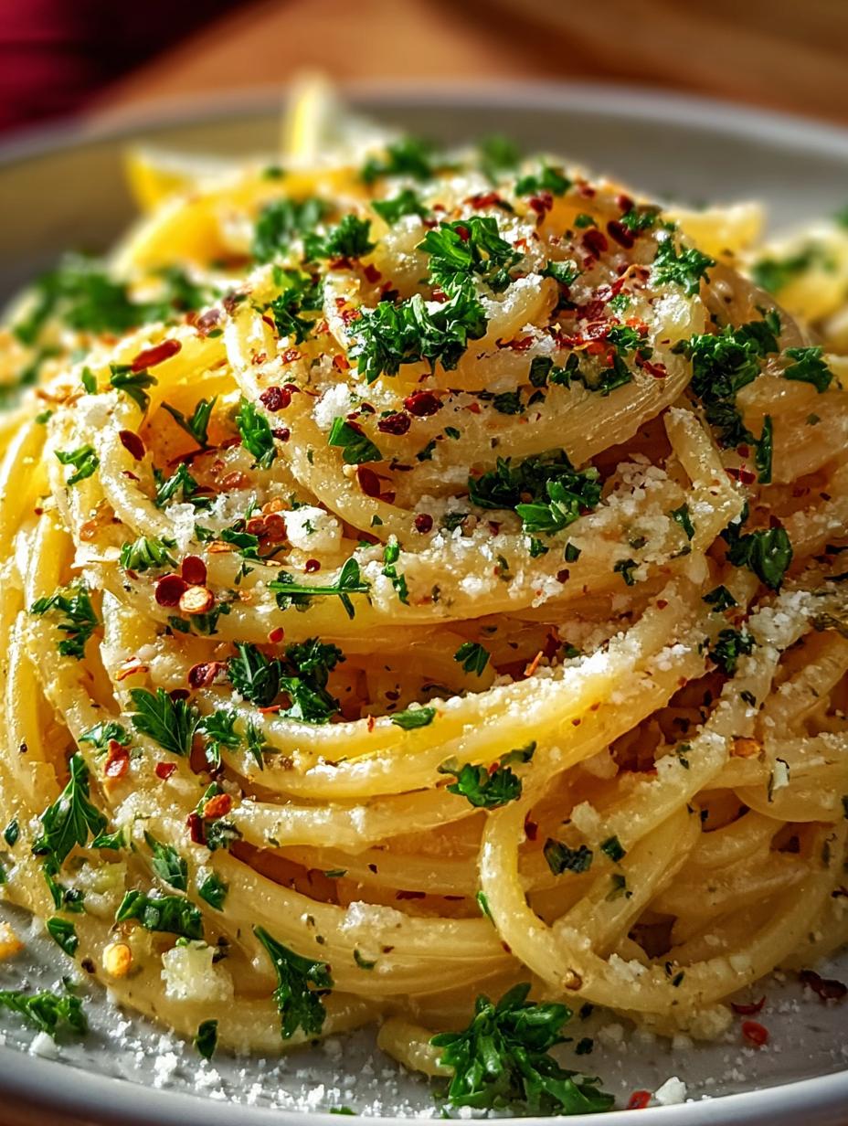 Delightful Garlic Butter Pasta Recipe with a Flavorful Twist 5 Delightful Garlic Butter Pasta Recipe with a Flavorful Twist - Garlic Butter Pasta - additional detail