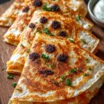 Ghost Quesadillas Halloween Cheese