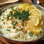 Greek Lemon Rice Vegetarian