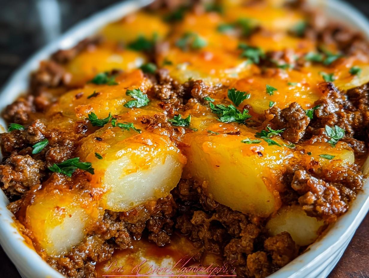 Ground Beef Hobo Casserole
