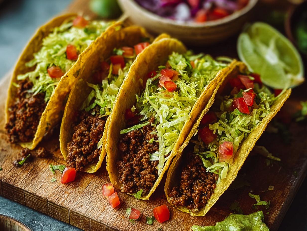 Ground Beef Tacos: Amazing 7-Ingredient Recipe - Ground Beef Tacos - cooking the beef