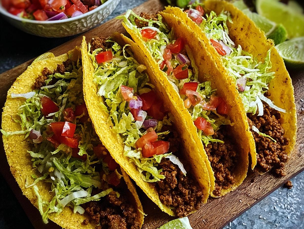 Ground Beef Tacos
