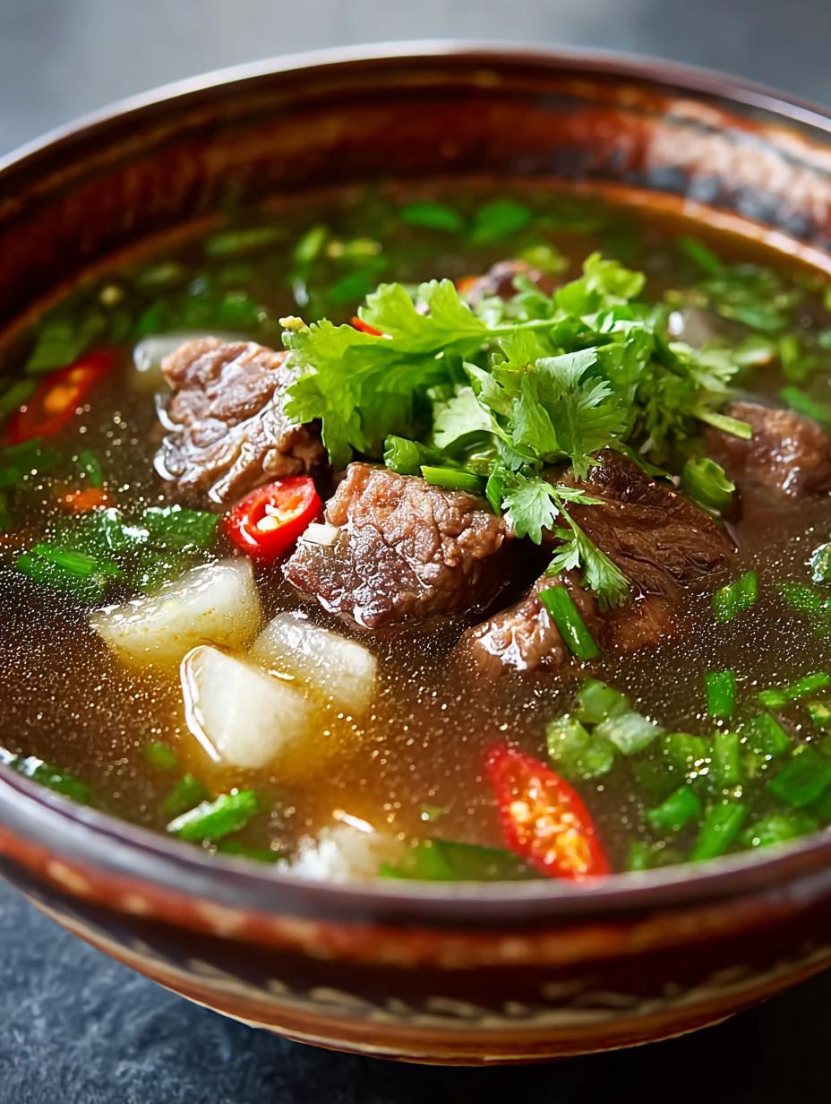 Hawaii Style Oxtail Soup: 7 Reasons to Love It - Hawaii Style Oxtail Soup - main visual representation